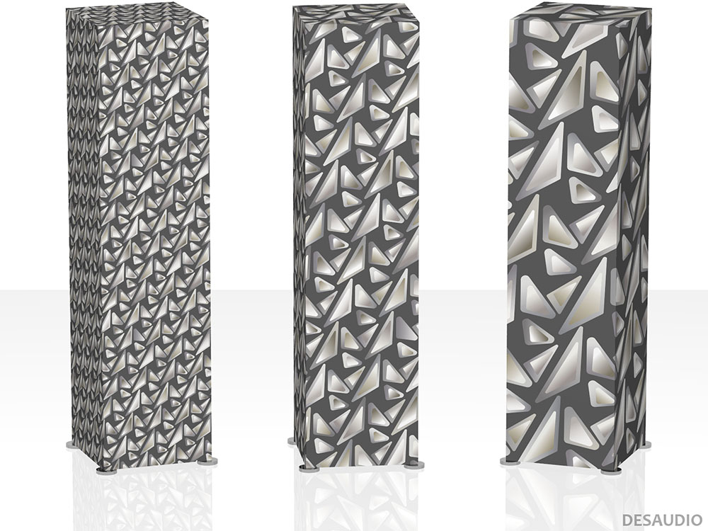 The Desaudio Acie pattern in different scaling